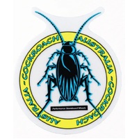 Cockroach Sticker Logo Blue image
