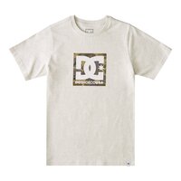 DC Youth Tee Boys Star Fill Snow Heather image