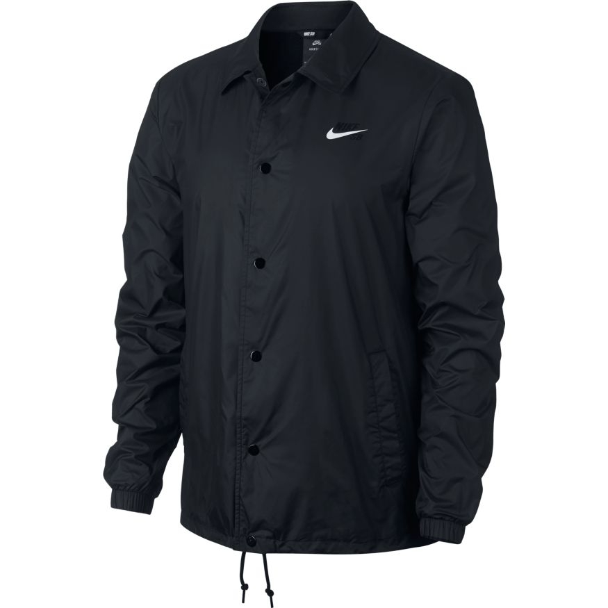 nike sportswear snap front coaches jacket