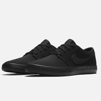 nike sb portmore ii solar black