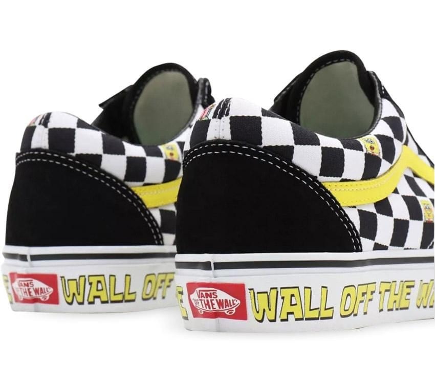 Vans Old Skool Spongebob Off The Wall Black/White/Yellow