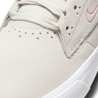 nike sb shane summit white & university red skate shoes