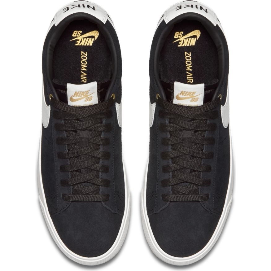 nike sb blazer gt black sail