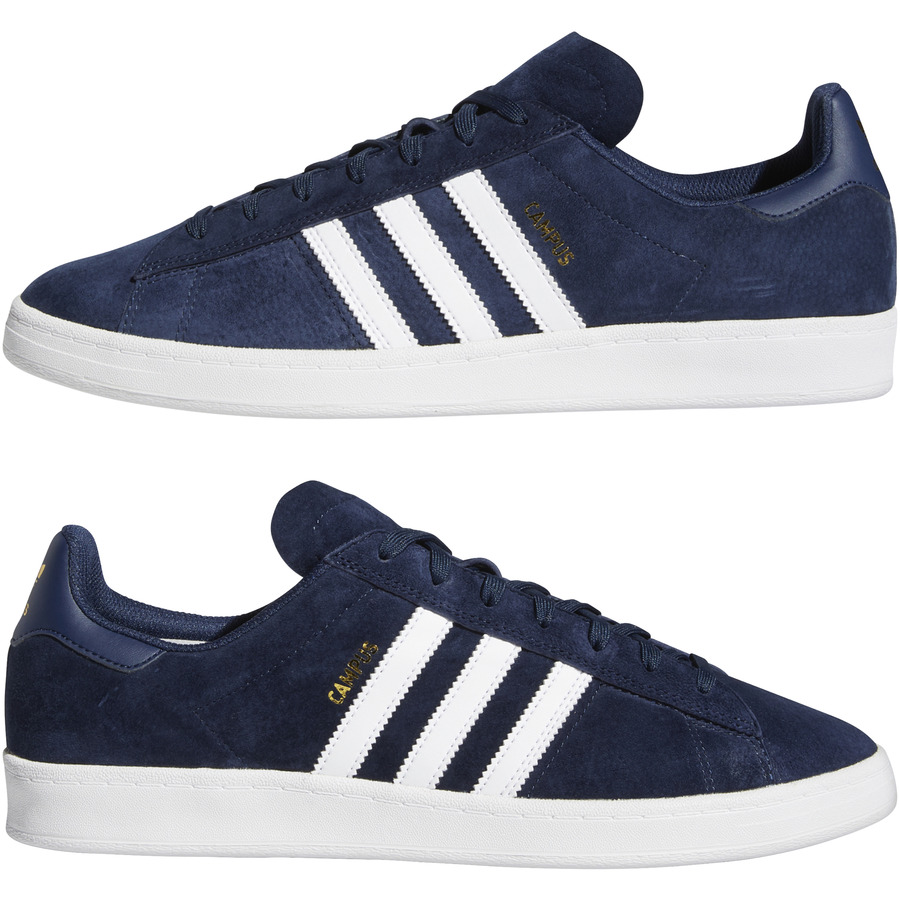 Adidas Campus ADV Navy/White/Gold