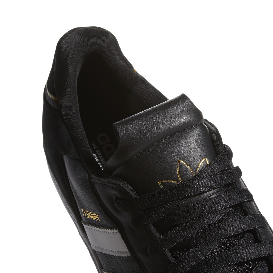 Adidas Tyshawn Low Black/White/Gold