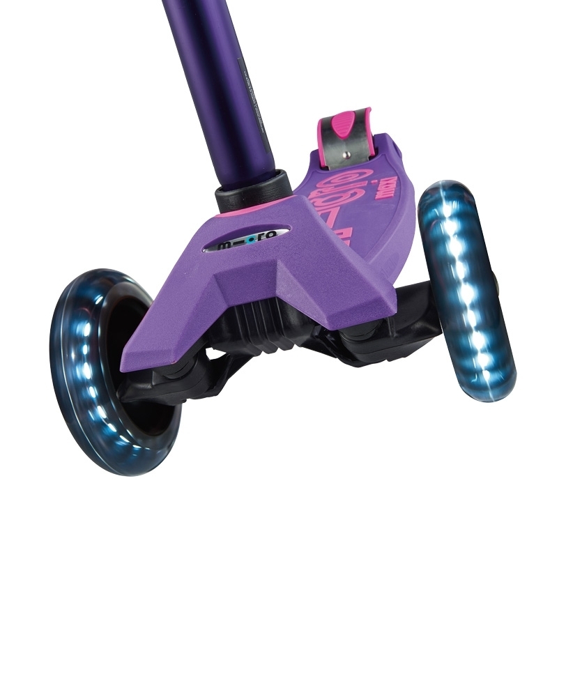Micro Scooter Maxi Deluxe LED Purple