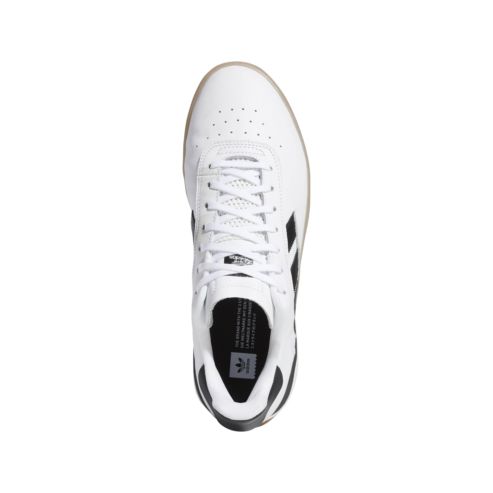 Adidas 3ST.004 Leather White/Black/Gum