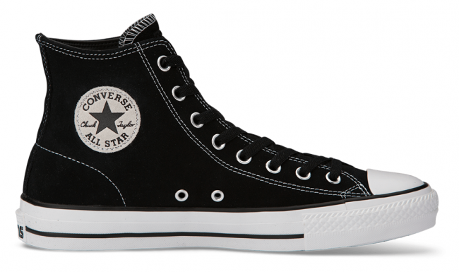 Converse CT All Star Pro High Suede Black/White