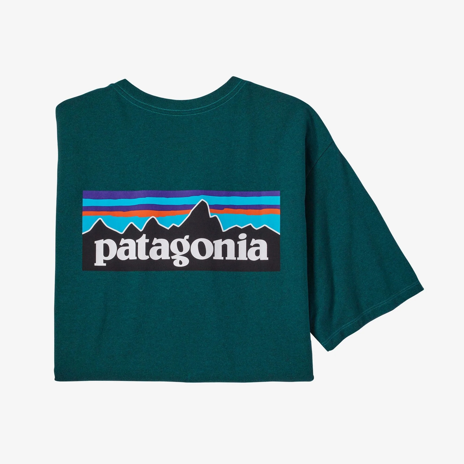 Patagonia Tee P6 Logo ResponsibiliTee Borealis Green