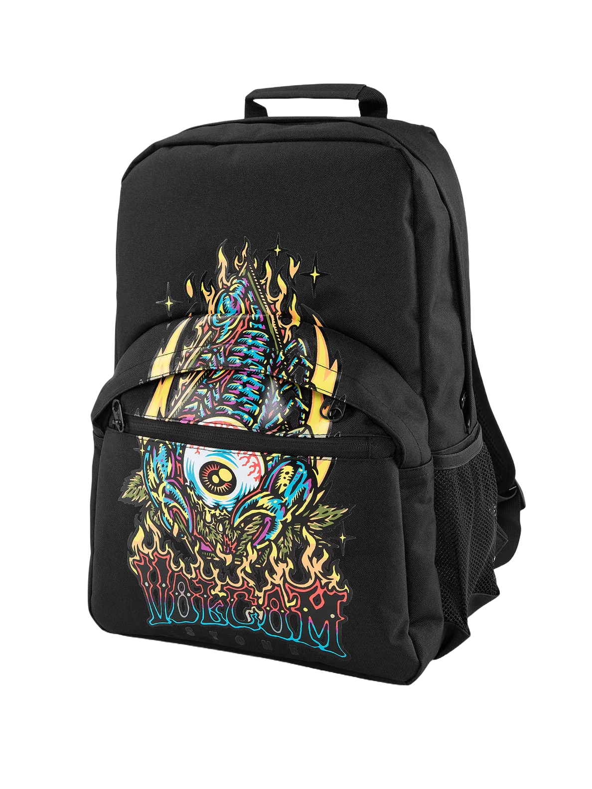 Volcom Backpack Iconic Stones Black Durable Stylish Backpack