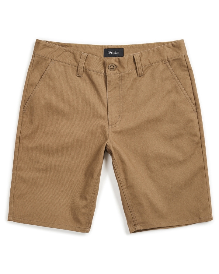 Brixton Shorts Toil II Hemmed Dark Khaki