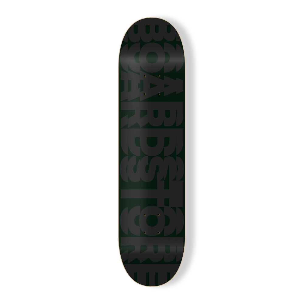 Boardstore Deck Vibration Logo Black/Black 8.875 Inch Width