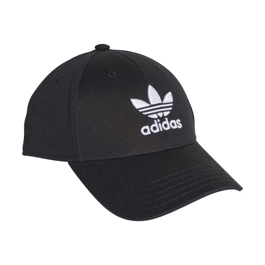 white and black adidas hat