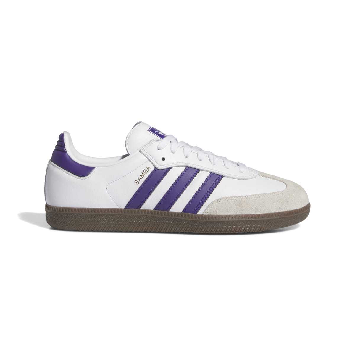 Adidas Samba ADV White Purple Gold