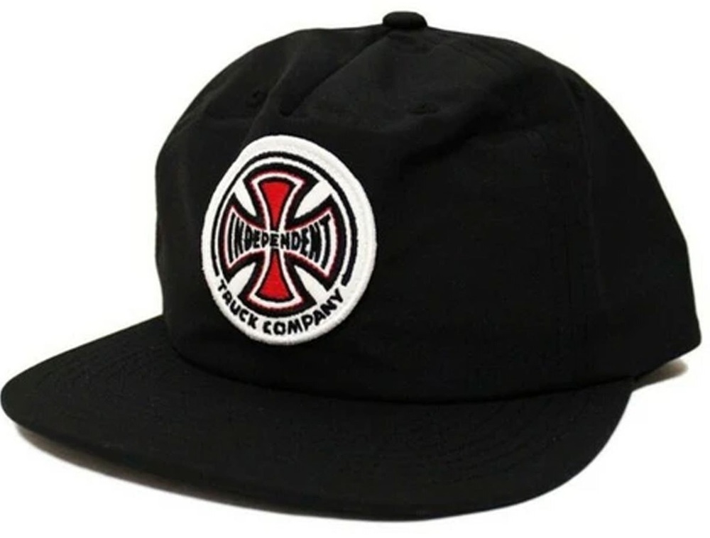Independent Hat Truck Company Twill Strap Back Black