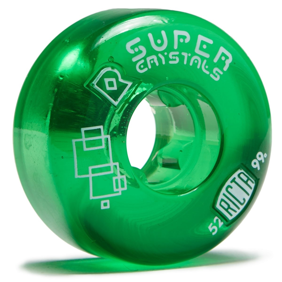 ricta wheels super crystals green 99a 52mm ricta wheels super crystals green 99a 52mm