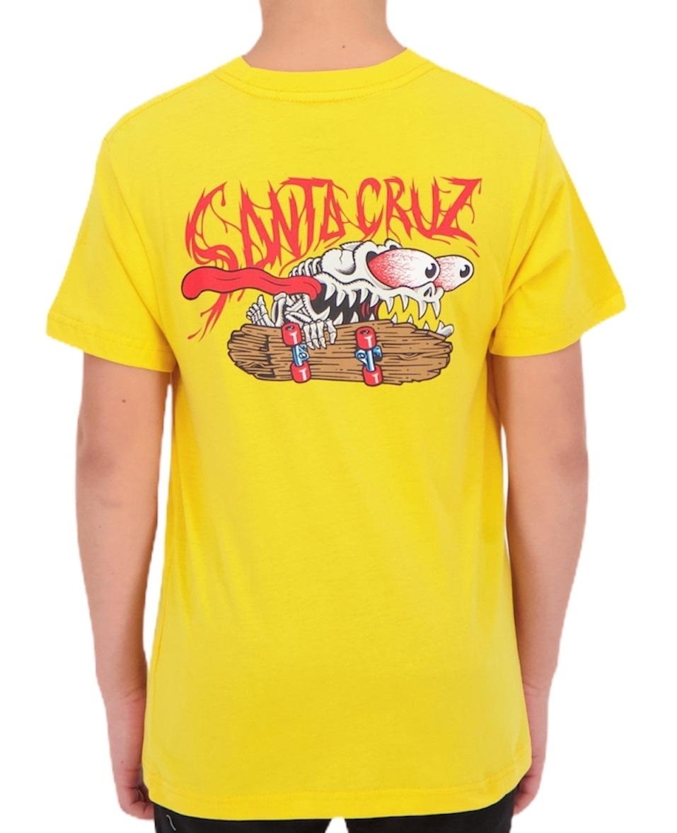 Santa Cruz Youth Tee Bone Slasher Sunny