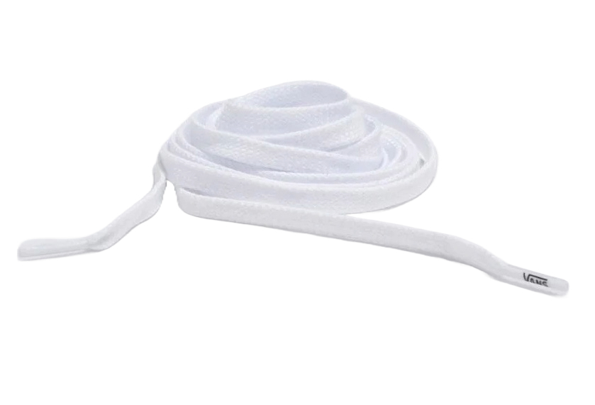Vans Laces 45 White Premium Quality Polyester Shoelaces