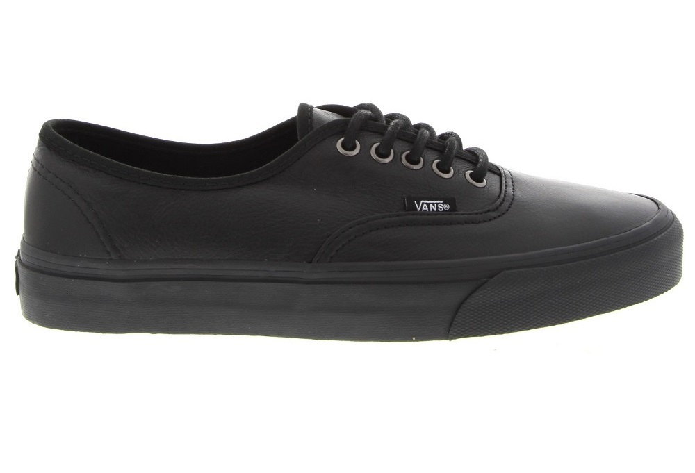 black leather vans 5