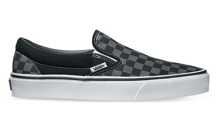 Vans Slip-On Classic Checkerboard Black/Pewter