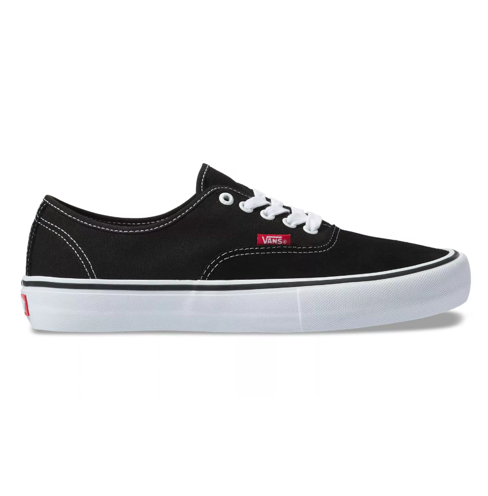 Vans Authentic Pro Black/White Suede 