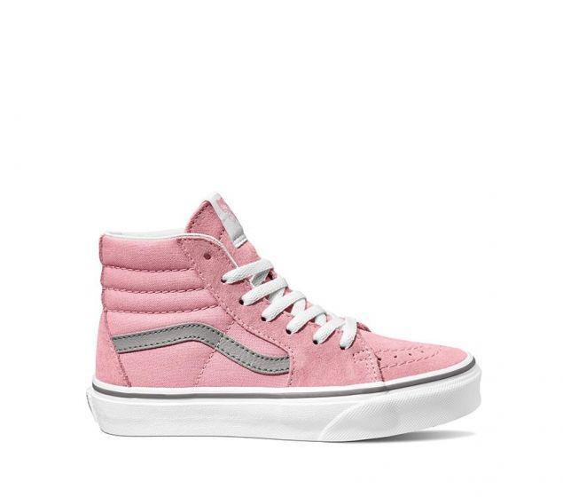 Gray and pink high top vans outlet