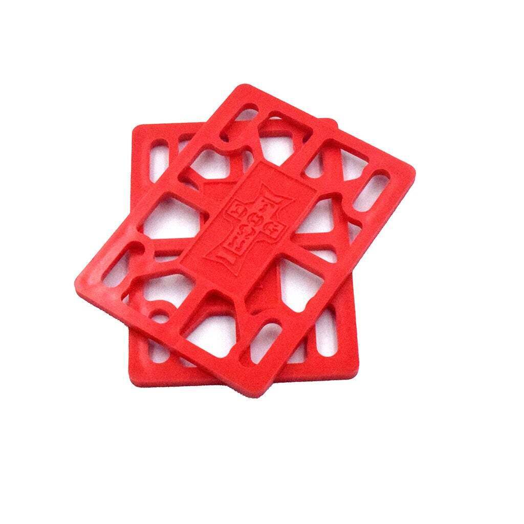 Dogtown 1/4 Inch Red Risers - Improve Stability & Control