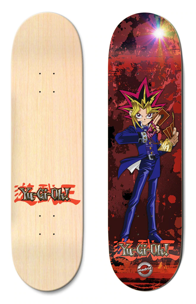 yugioh skateboard decks Madrid x Yu-Gi-Oh! Obelisk 8"/8.25"/8.5" Longboards USA Bear Walker Yu-Gi-Oh Exodia Holo