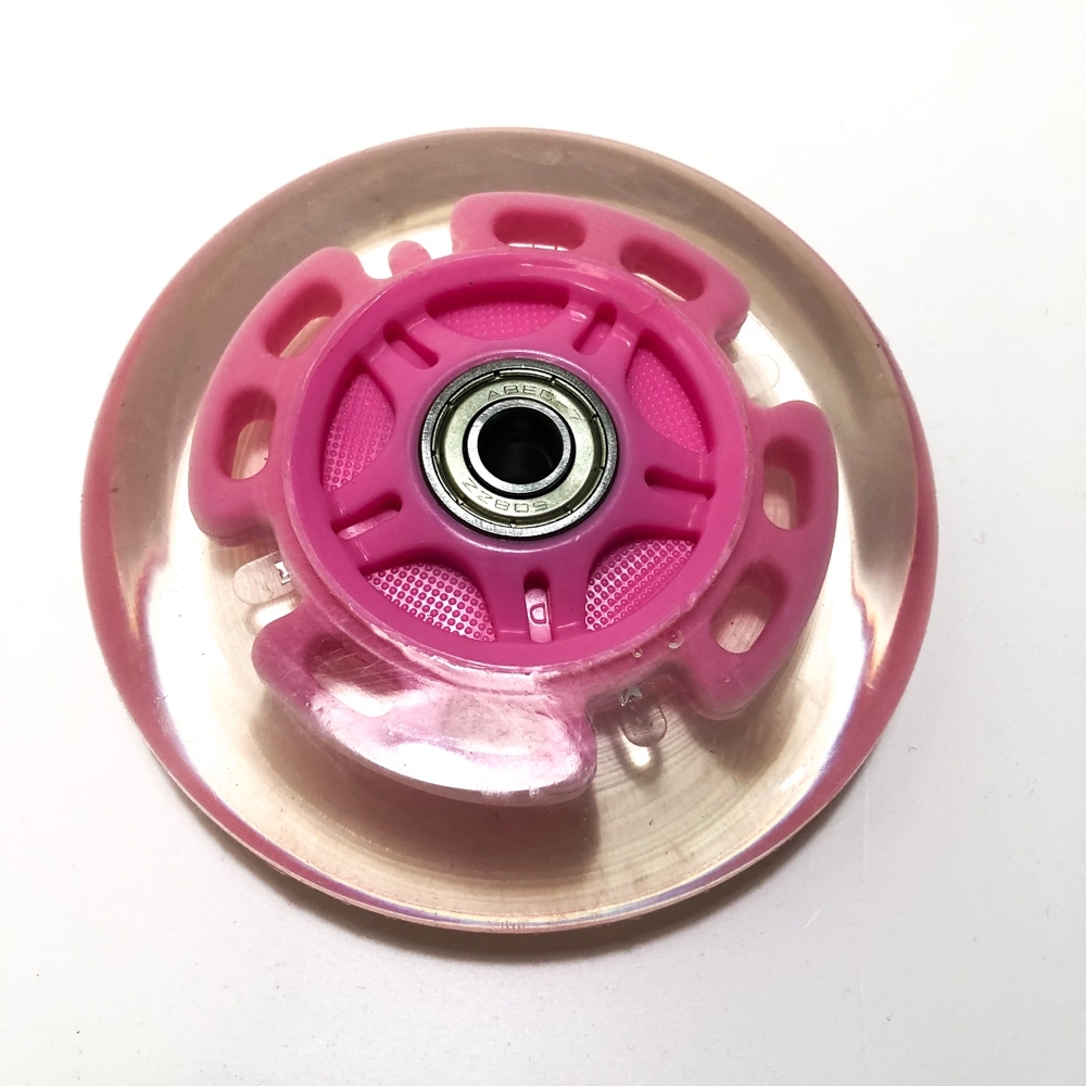 LED Scooter Wheels 100mm x 2 Samurai