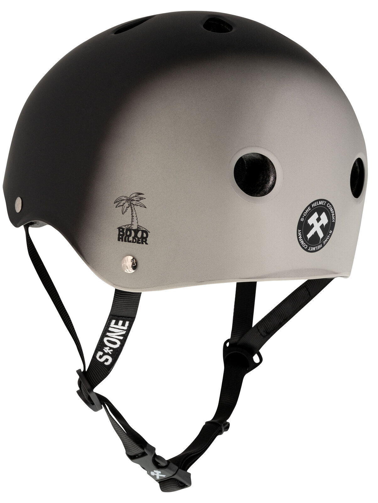 Sale S One S1 Helmet Lifer Black Grey Fade Boyd Hilder