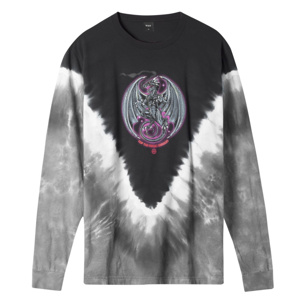 HUF Magic dragon crew HUF ロングTシャツ HUF MAGIC DRAGON CREW