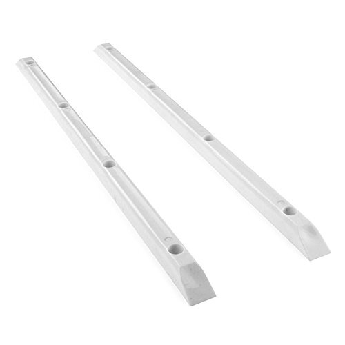 Yocaher Rib Ribs Rails 14.5 Inch White