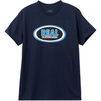 Real Tee Oval Navy/Blue/White image