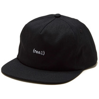 Real Hat Lower Black/White image