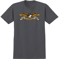 Antihero Tee Eagle Charcoal image