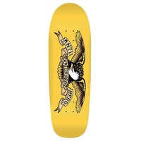 Antihero Deck Shaped Eagle Beach Bum Yellow 9.5 Inch Width image