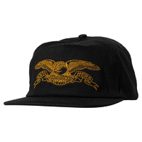 Antihero Hat Basic Eagle Snapback Black/Gold image