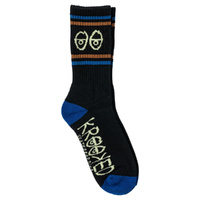 Krooked Socks Eyes Black/Blue/Brown US 8-12 image