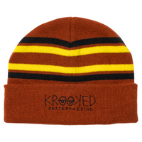 Krooked Beanie Eyes Dark Red image