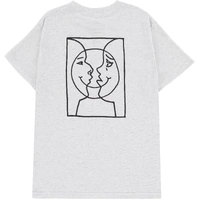 Krooked Tee Moonsmile Raw Ash/Black image