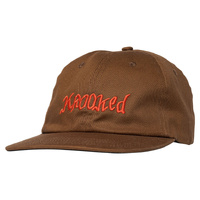 Krooked Hat Double OK Script Brown image