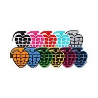 Thunder Sticker Grenade Diecut Medium Assorted Colours image