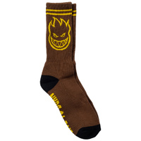 Spitfire Sock Bighead Brown/Gold image