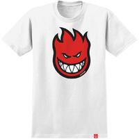 Spitfire Youth Tee Bighead Fill White/Red image