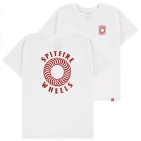 Spitfire Youth Tee Hollow Classic White/Red image