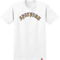 Spitfire Tee Old E Fade Fill White/Red image
