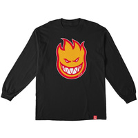 Spitfire Youth L/S Tee Bighead Fill Black/Gold image