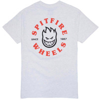 Spitfire Tee Bighead Classic Ash/Red image