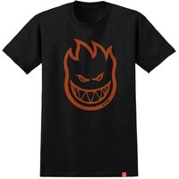 Spitfire Youth Tee Bighead Black/Orange image