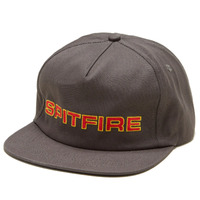 Spitfire Hat Classic 87 Charcoal/Red image